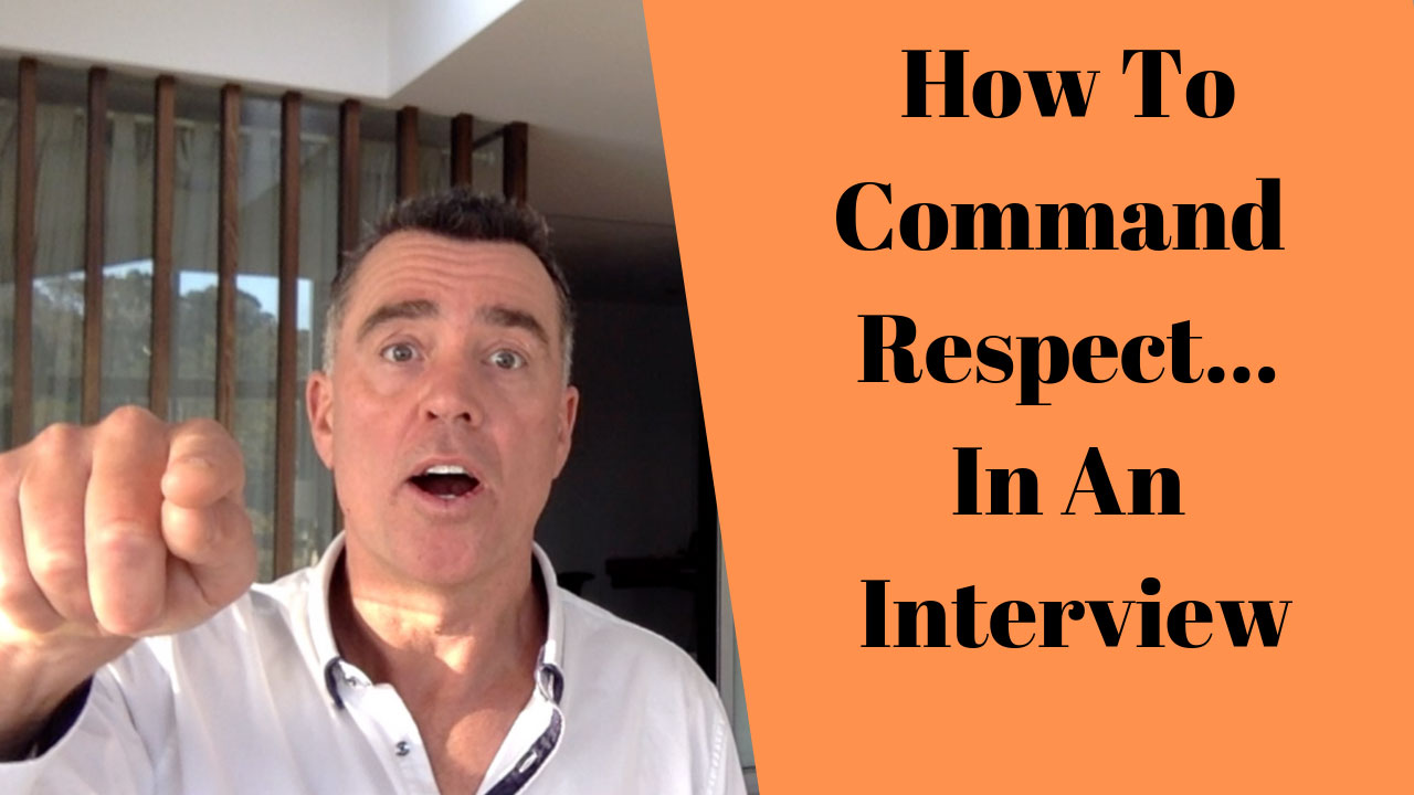 How to Command Respect and Be Authentic in a Job Interview